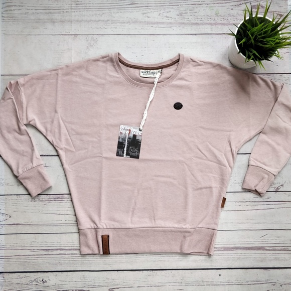 NWT NAKETANO Analbella Dropped Shoulder Sweatshirt - Picture 2 of 7